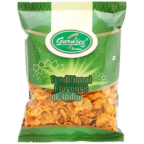 Buy Gurujee Namkeen Cornflakes Masala - Rich, Crispy, Ready To Eat ...