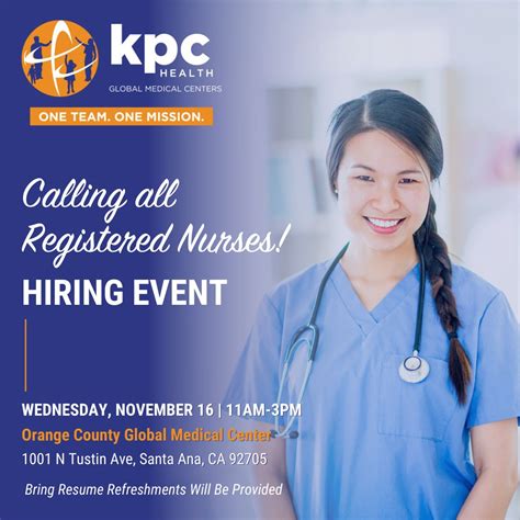 Orange County Global Medical Center on LinkedIn: #kpchiringevent