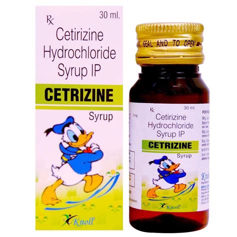 Cetirizine Syrup - Allergy Relief Syrup For Children, 60ml - Asset Pharmacy