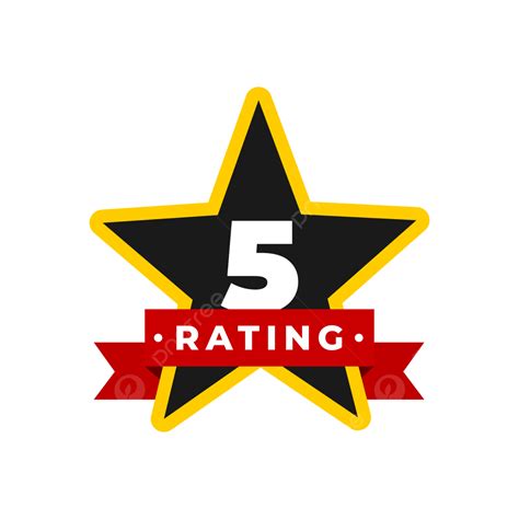 5 Star Rating Logo 5 Star Rating Vector Images | Depositphotos
