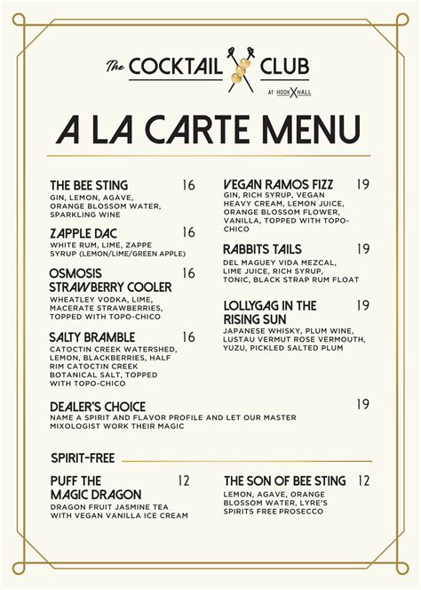 What Is An A La Carte Menu Definition at Kendra Mayes blog