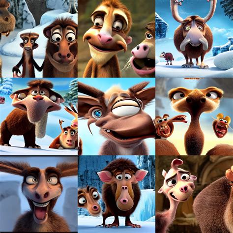 sid character from ice age | Stable Diffusion