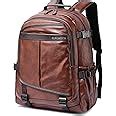 Buy FUR JADEN Faux Leather 15.6 Inch Premium Laptop Backpack 32L with ...