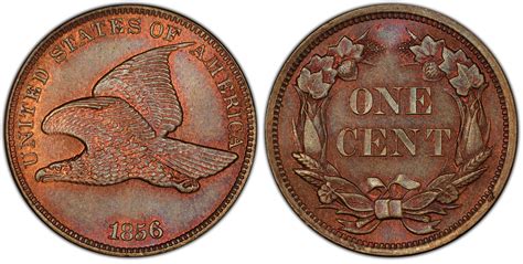 1856 1C Flying Eagle, S-9 (Proof) Flying Eagle Cent - PCGS CoinFacts