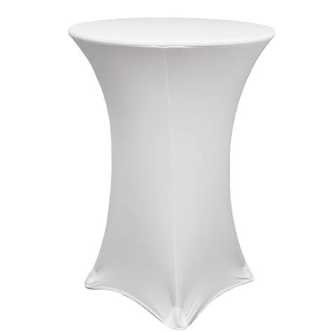 Spandex Cocktail Table Covers - Lions Event & Film Rentals