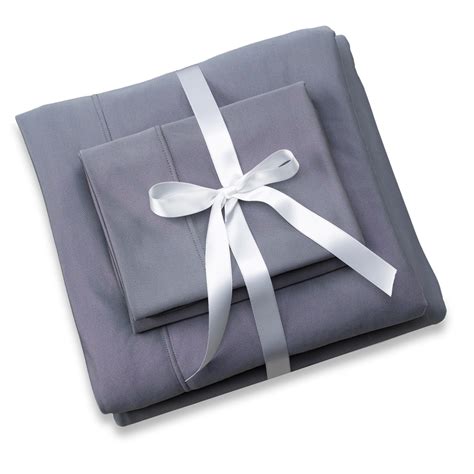 Wicked Sheets Wicking + Cooling Bed Sheet Set // Cool Gray (Twin ...