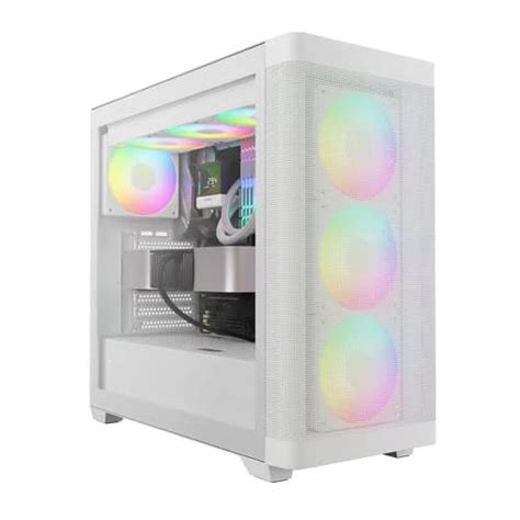 Gamdias Athena M3 White Cabinet, Best Price