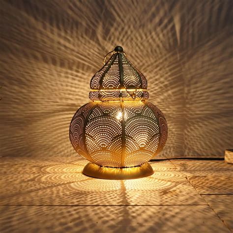 Buy HOMESAKE Contemporary Decor Gold Metal Table Lamp from Homesake at ...