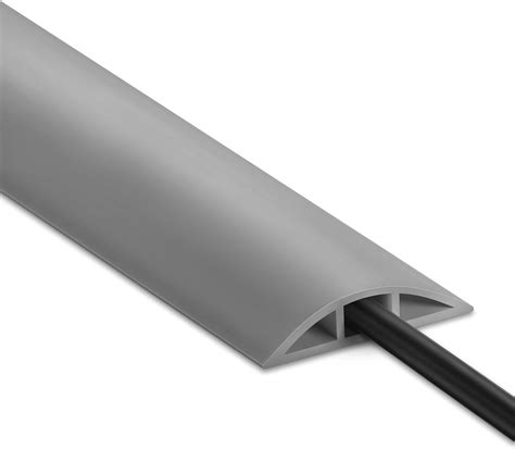 4FT Floor Cord Cover and Hider - Extension Cable Protector for Floor ...