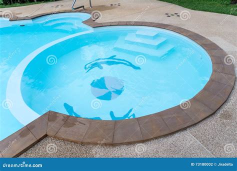 Little Swimming pool stock photo. Image of hotel, tropical - 73180002