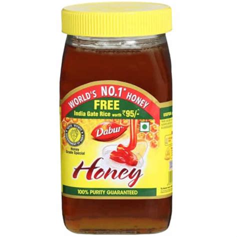 Buy DABUR HONEY BOTTLE OF 1KG WITH FREE WORTH 95 RUPEES INDIA GATE ...