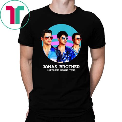 Jonas Brother Happiness Begins Tour Tee Shirt