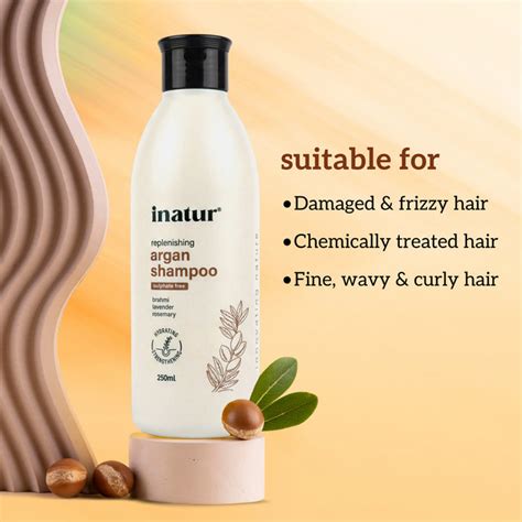 Buy Argan Oil Shampoo - 250ml for Hair Fall & Frizz - Strengthen ...