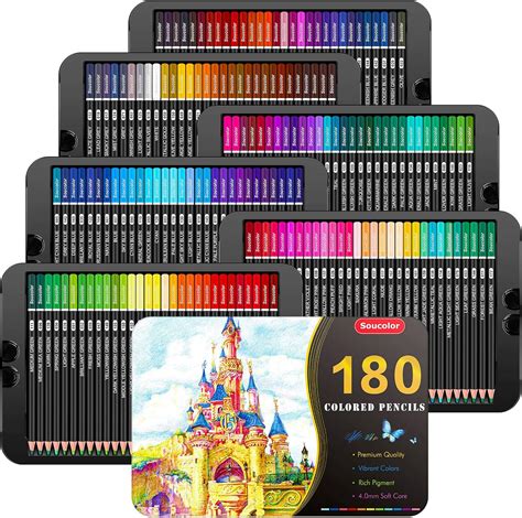 180-Color Artist Colored Pencils Set for Adult Australia | Ubuy