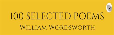 Buy 100 Selected Poems, William Wordsworth (Poetry) (Hardbound ...