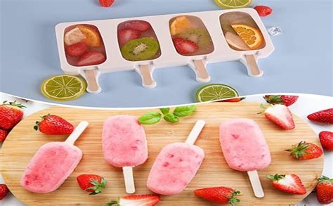 Buy LEGACYCART Pack of 2 Silicone cakesicle Mould with 50 Sticks 4 ...