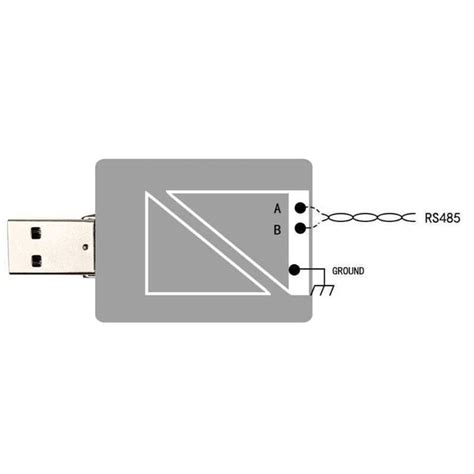 USB to RS485 Serial Converter Adapter LED Display | Ubuy India