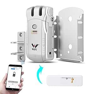Smart Lock, Electronic Keyless Door Lock, Wireless Invisible Keyless ...