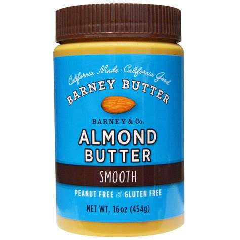 Barney Butter, Almond Butter, Smooth, 16 oz (454 g) - iHerb.com