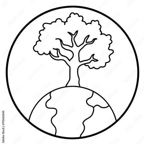 Earth Line Art 的图像结果