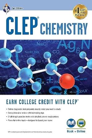 Buy CLEP Chemistry + Online Practice Tests (Clep Exams) Book Online at ...
