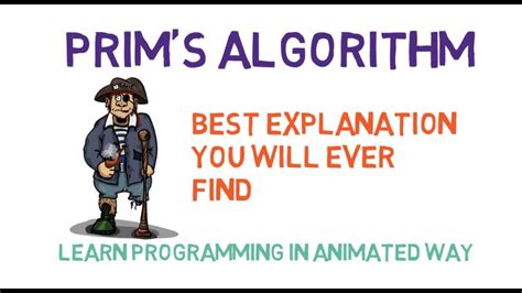 YouTube Prims Algorithm 的图像结果
