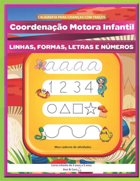 CALIGRAFIA PARA CRIANÇAS COM TRAÇOS. Coordenação Motora Infantil ...