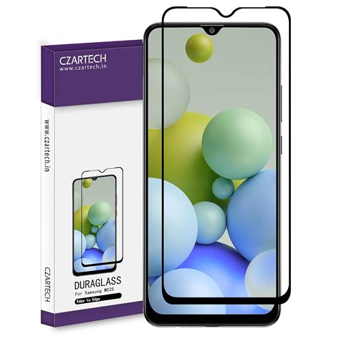 CZARTECH Tempered Glass Screen Protector for Samsung Galaxy M33 5G/M32 ...