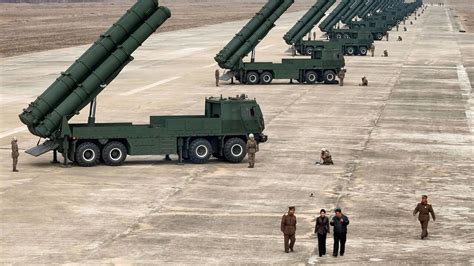 North Korean leader Kim Jong Un observes rocket launch systems test ...