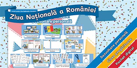 Clasa 0 DP | Pachet Ziua Națională