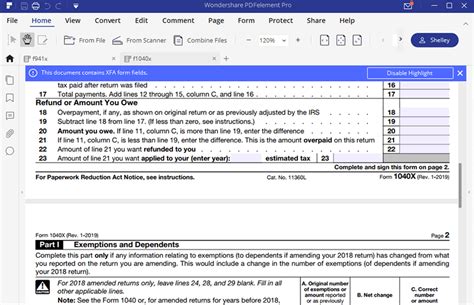 Kuvatulokset haulle irs form 1040x