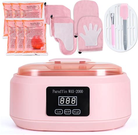 Amazon.com : Ananelleo Paraffin Wax Machine for Hand and Feet - 3500ml Hot Wax Hand Wax Machine ...