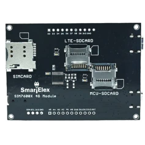 SmartElex SIM7600E 4G LTE Dongle + Development Board – Robocraze