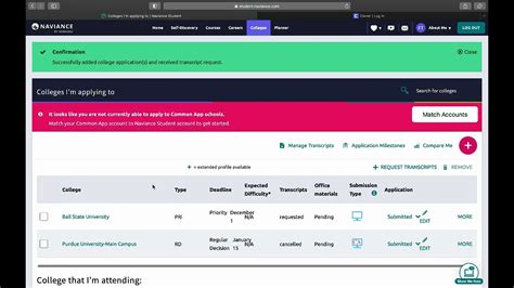 Image result for Naviance Transcript Requests