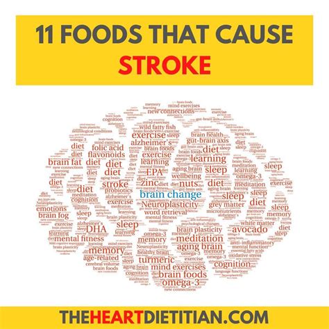 11 Foods That Cause Stroke - The Heart Dietitian
