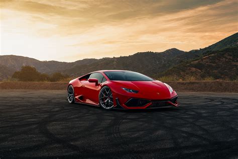 Lamborghini Red Car Images