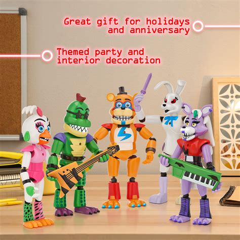 Buy New Funko FNAF Toys Set of 5 PCS – Inspired by Five Nights at ...