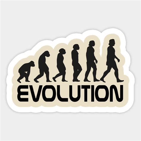 Alien Human Evolution Sticker 的图像结果