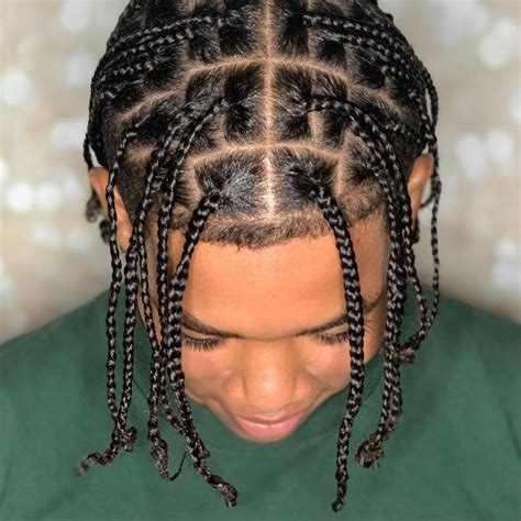 Single Braids Hairstyles For Men