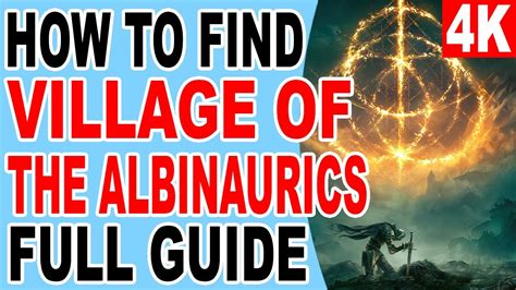 How to Find Village of the Albinaurics Location - Elden Ring - YouTube