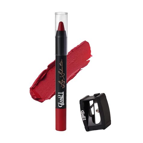 Buy Glam21 Lip Seduction Non- Transfer Crayon Lipstick| Lightweight ...