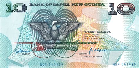 10 Kina - Papua New Guinea – Numista