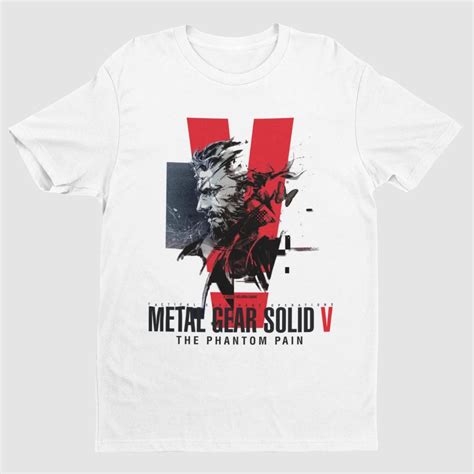 Metal Gear Solid Merch Unisex T-shirt, Basic Pattern Cotton Clothing ...