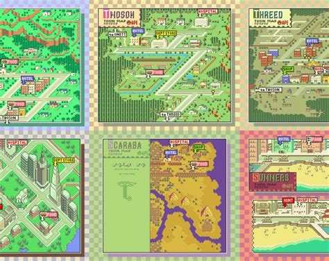 Thousand-Year Door World Map Accurate 的图像结果