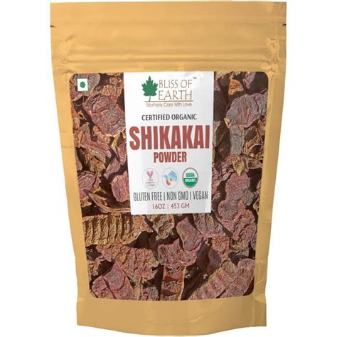 Buy Bliss Of Earth Certified Organic Shikakai Powder Online
