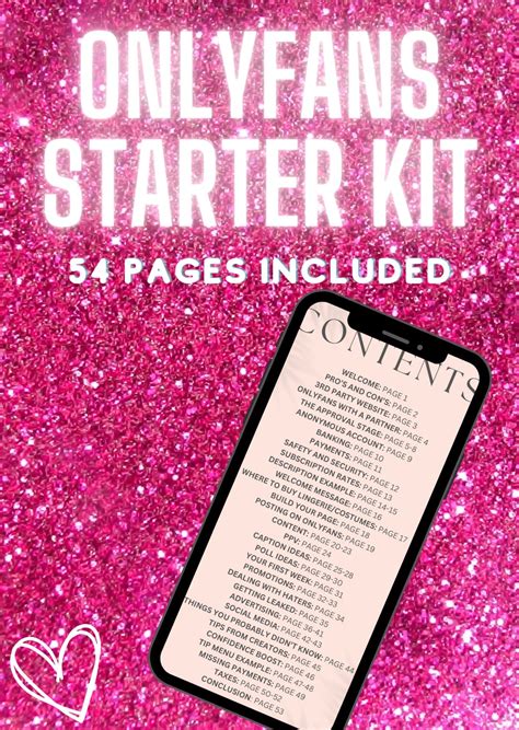 ONLYFANS STARTER KIT - Etsy
