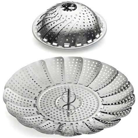 Stainless Steel Vegetable Steamer Cooking Basket - Steam Food Vegetable ...