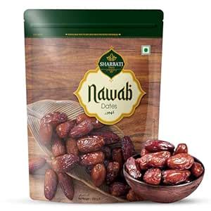 SHARBATI DATES Fresh Premium Imported Israeli Nawab Dates, High In Iron ...