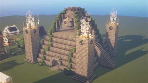 Image result for Building Aztec Temple Minecraft