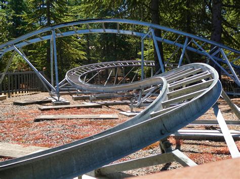 Roller Coaster Tracks Free Stock Photo - Public Domain Pictures